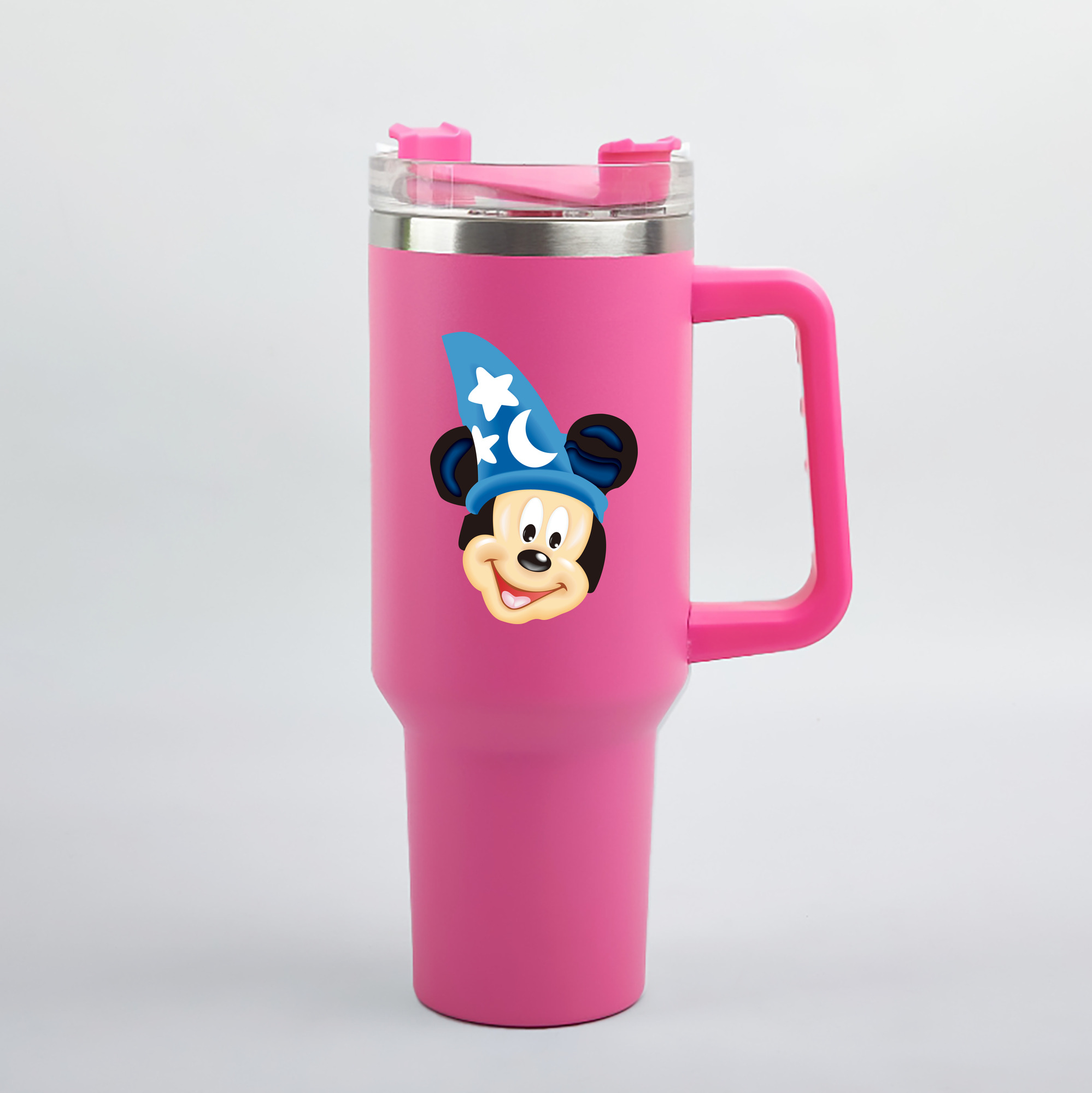 （画像用） ミッキーマウス Mickey Mouse 1200mL車用タンブラー（カラープリント）
